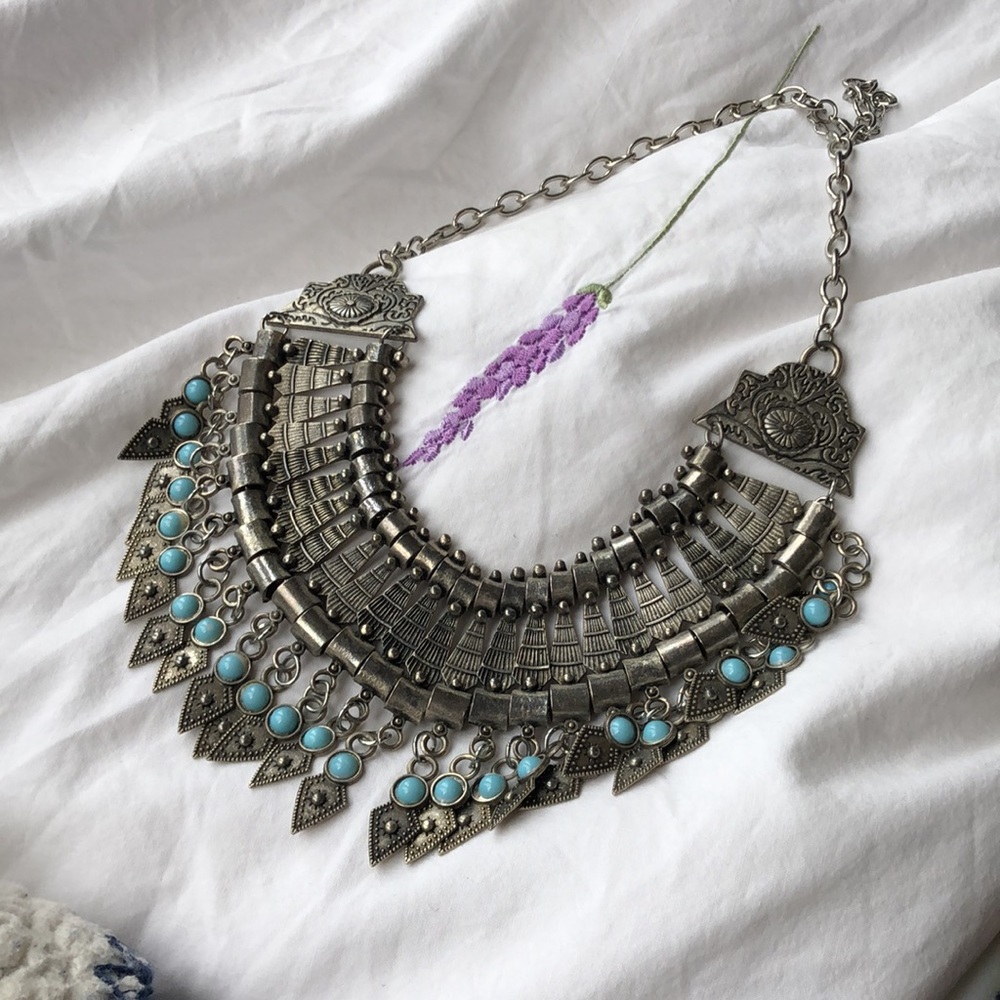 Silver Chunky Necklace